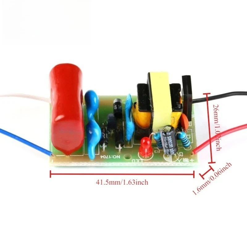 DC3.7V Liter 1800V Booster Module, Arc Pulse/DC Shock 2000V Suitable for Small Science Experiments