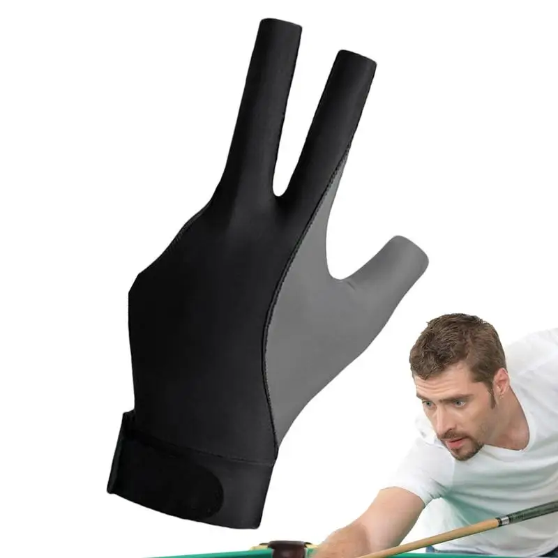 Billiards Pool Gloves Sport Billiards Unisex Pool Cue Gloves Half-Finger Design Sports Accessories For Both Male And Female