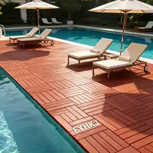 44-Pack Interlocking Anti-Slip Floor Tiles