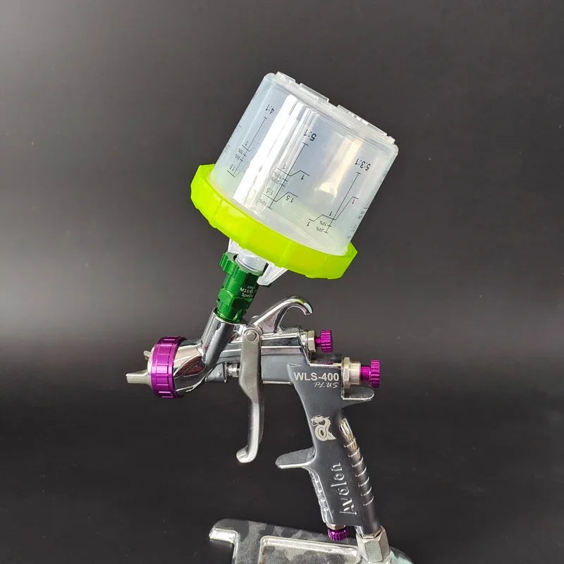 

Пистолет-распылитель одноразовый POTS 200 мл Бесплатная стирка 50 комплектов 1 коробка Автомобильный распылитель Краска Пластиковый горшок Градуированная чашка Пистолет-распылитель Общая герметичная банка