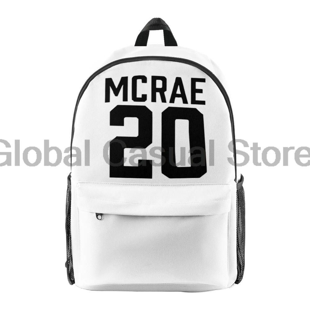 Tate mcrae 20 Merch Rucksack Frauen Männer Rucksack Mode Reisetasche denken später Tour 2024 Casual Daypack