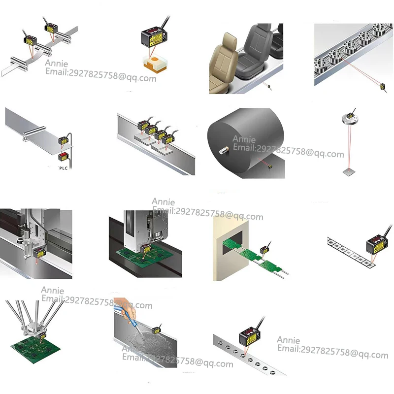 Measure thickness Measuring distance 200mm NPN High Precision CMOS Laser Distance Measurement Sensor