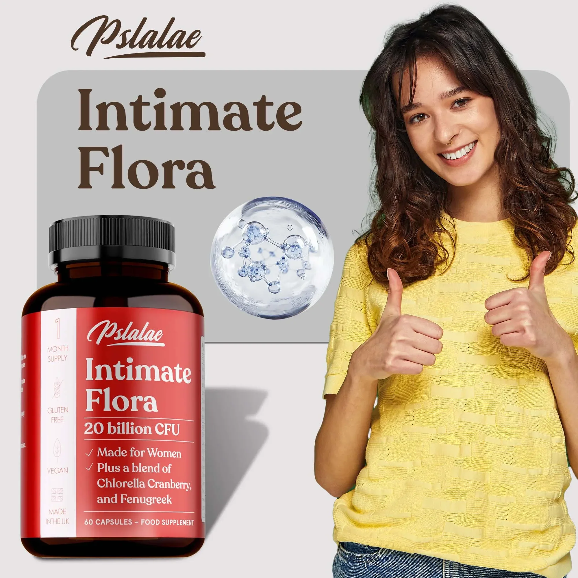 Intimate Flora - Promote Digestion and Absorption, Regulate Metabolism, Control Weight, Regulate The Balance of Intestinal Flora