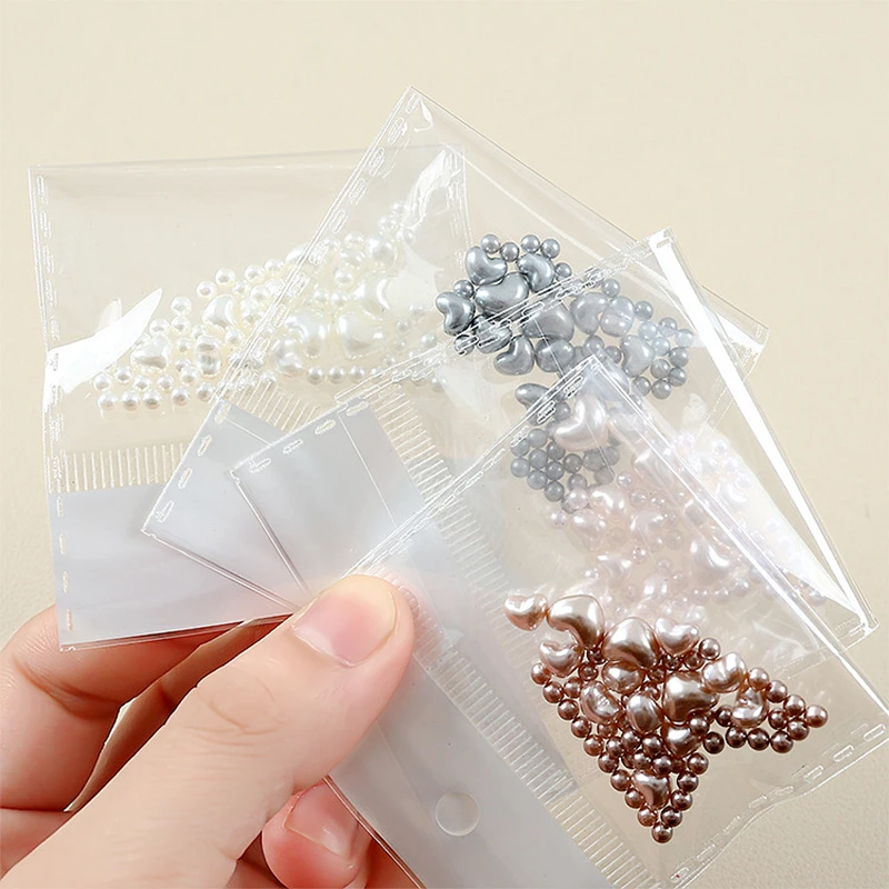 1 paquete de accesorios de colgantes de corazón de amor para decoración de uñas 3D nacarados, piezas de cuentas de perlas para decoración de uñas, Material de suministros de manicura