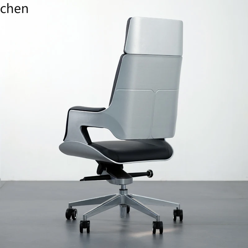 DSA Atmospheric Light Luxury Leather Comfortable Sedentary Office Classroom Chair Office High-end Computer Chair