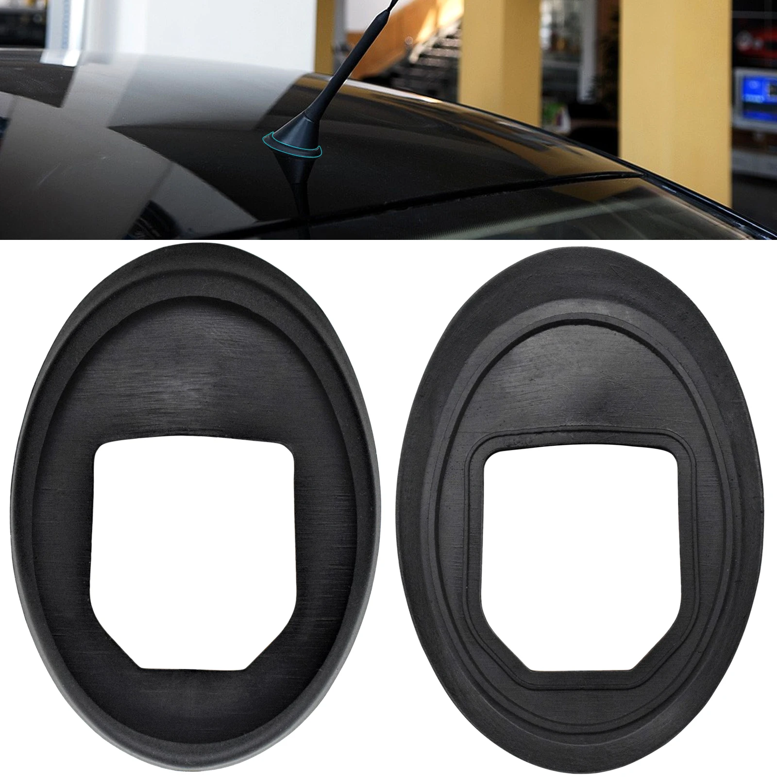 Car Roof Aerial Antenna Base Gasket Seal Rubber Pad For VW Golf Passat Polo Bora Audi A3 A4 A6 Opel Corsa Astra Skoda Fabia Auto