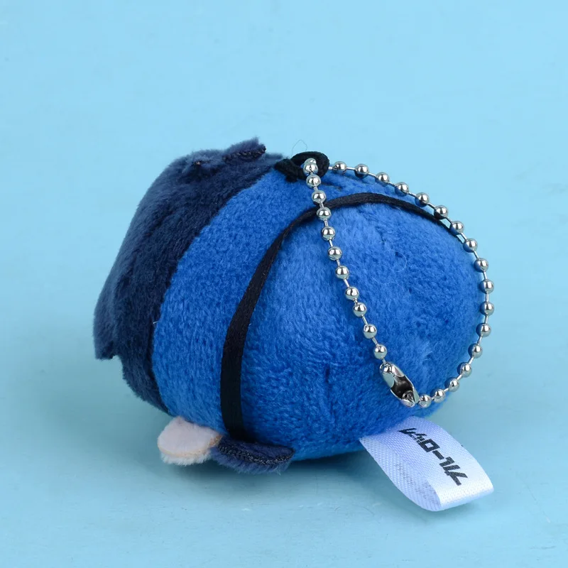 6cm Niebieski zamek Pluszowe wypchane lalki Śliczna lalka anime Zabawka Torba Breloczek Isagi Yoichi Nagi Seishiro Mikage Reo Itoshi Rin Torba Breloczek