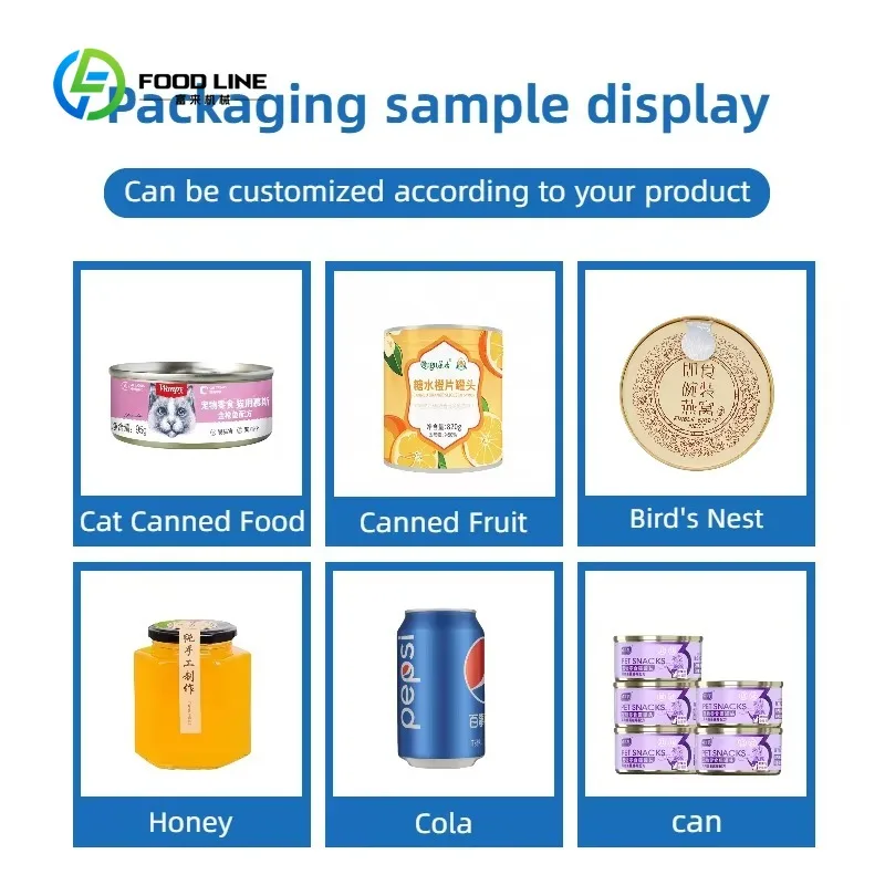 Customized Fully Automatic Liquid Filling and Capping Machine for Pet Cans, Milk Powder Cans, and Glass Bottles