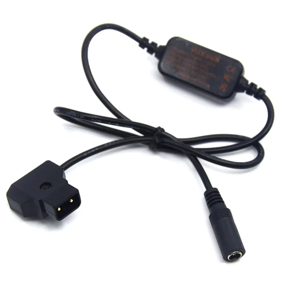 

D-TAP DTAP DC Power Adapter 12V-24V Step-Down Cable To 8V Female 5.5*2.1mm For 5.5*2.5/2.1 Male Camera Dummy Battery DC Coupler