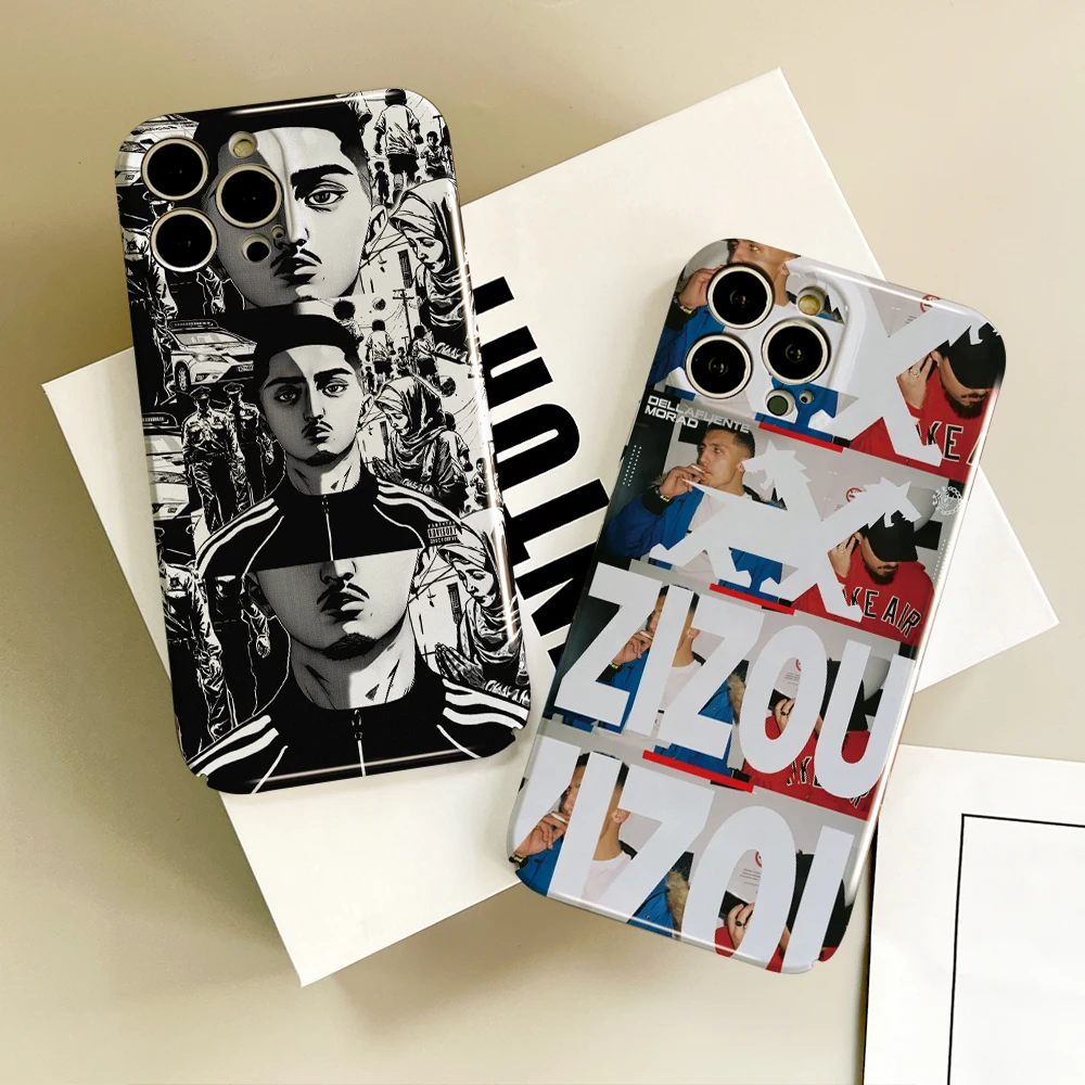 Phone Case For IPhone 16 15 14 13 12 11 Plus Pro Max Mini Glossy HD Hard Cover Film Shell Morad Singer ZIZOU