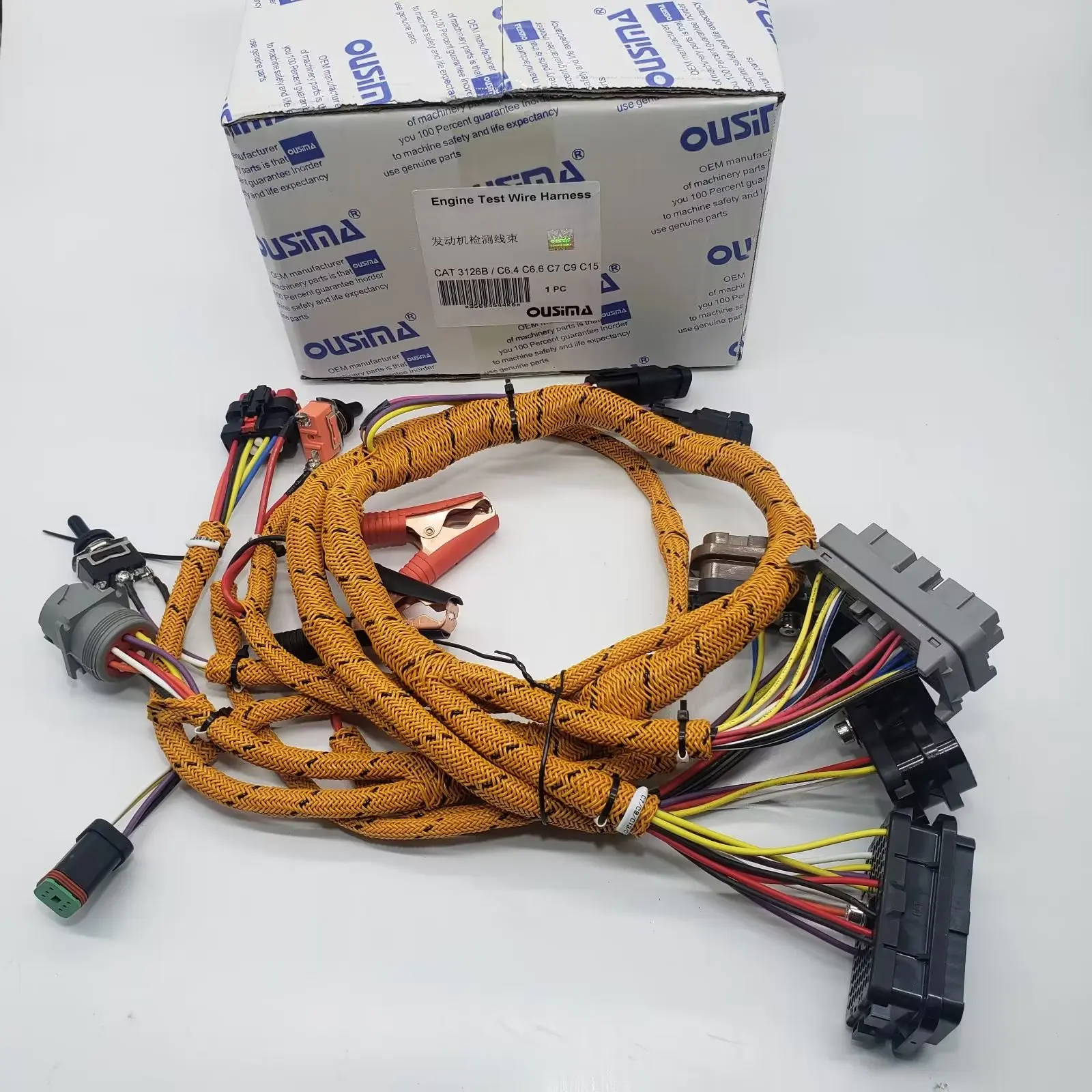 

Engine Parts CAT 3126B C6.4 C6.6 C7 C9 C15 Engine Test Wiring Harness