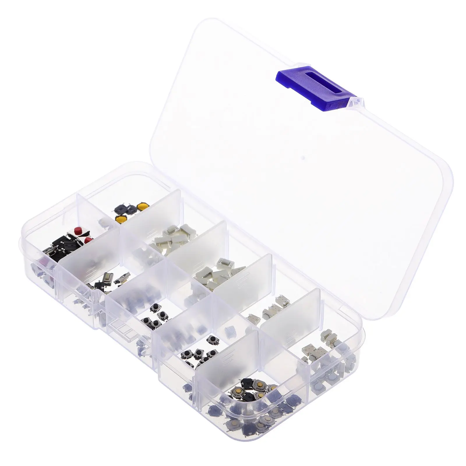 

200pcs Remote Control Switch Button Car Key Fob Replacement Plastic Brass Material Precise Feel Easy Installation