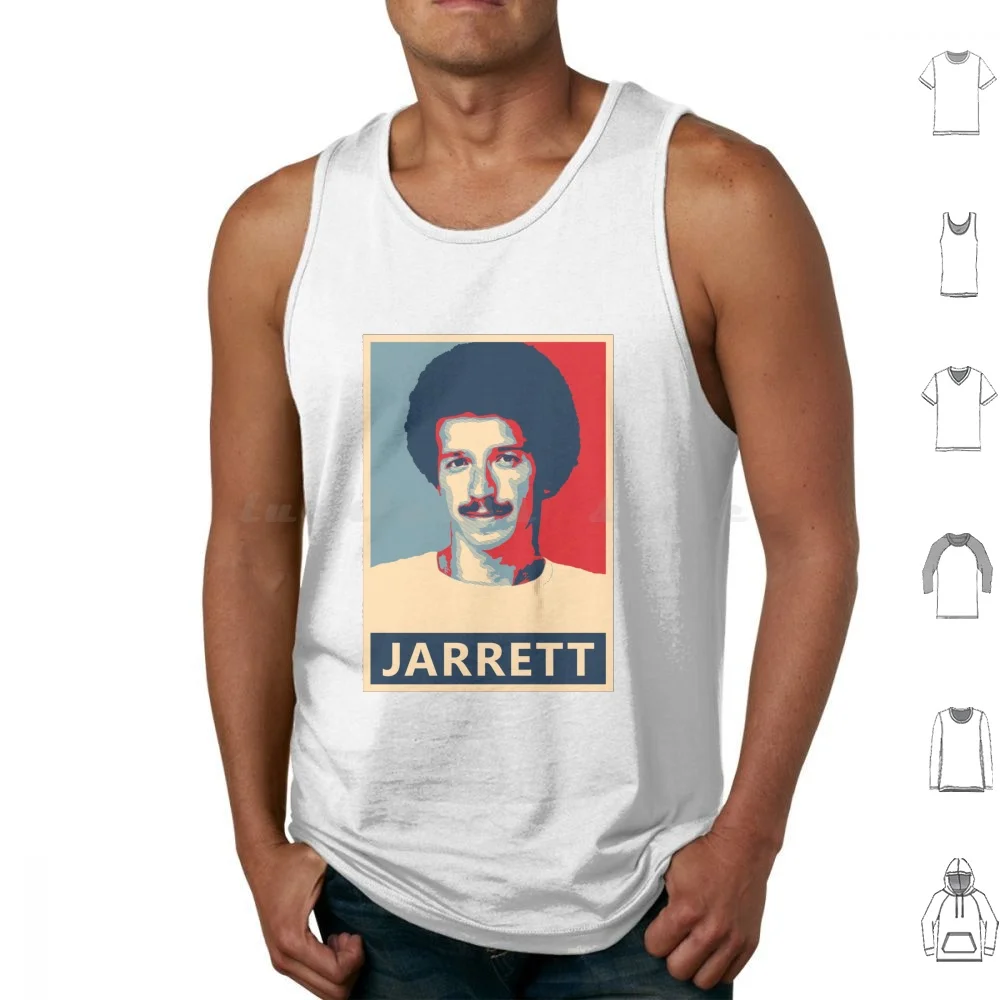 Keith Jarrett Hope Poster-Sizes Of Jazz History Tank Tops Print Cotton Vienna Concert Solo Pianist Carnegie Hall