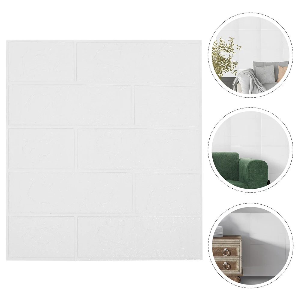 

30 Pcs Mural 3D Rock Flake Wallpaper Man Home Decor Decorative Xpe Foaming Brick Effect
