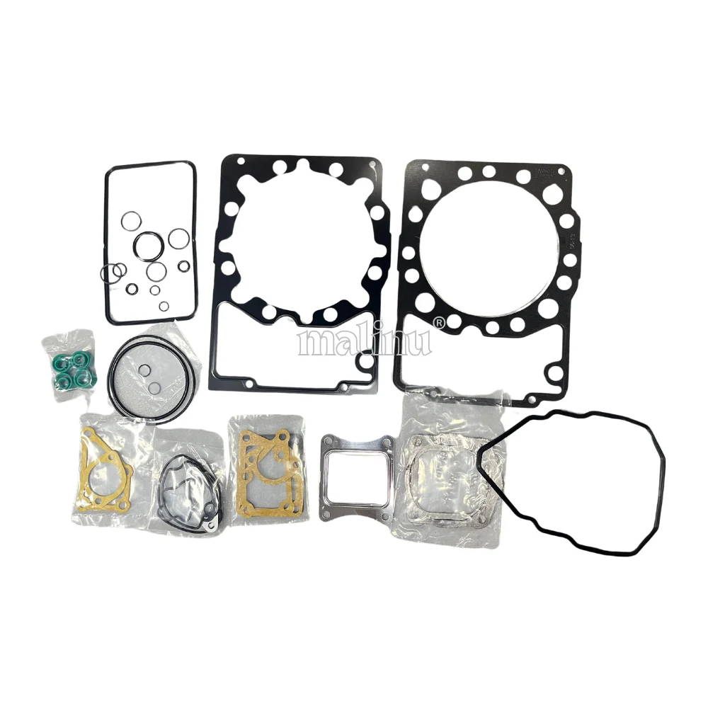 Good Quality FKM Diesel Engine Gasket Kit 3508 3512 3516 3520 Cylinder Head Gasket Kit for Caterpillar Repair Kit Spare Parts