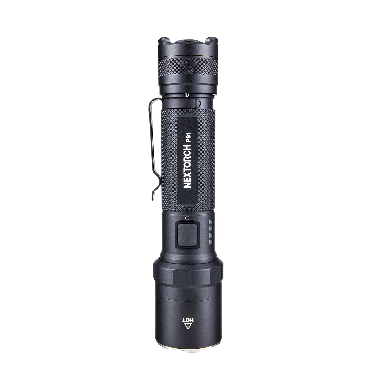 NEXTORCH P91 5000 lumen high brightness flashlight 4 LEDS Rechargeable tactical flashlight Built-in temperature control system
