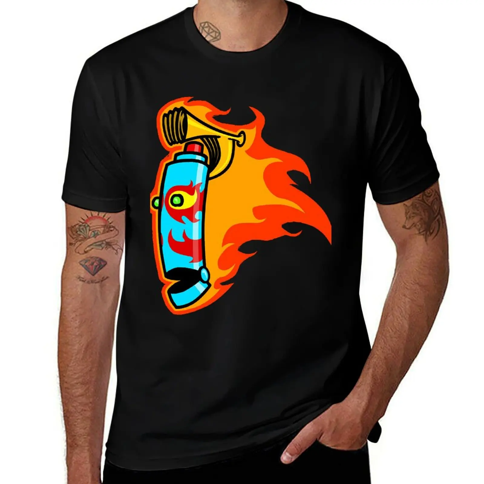 HELPER T-Shirt Sports Casual Short Sleeve Cotton Tee