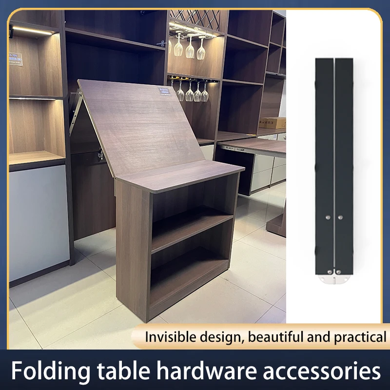 Flip-and-fold Tables Pull-out Dining Tables Integral Cabinets Bar Counters Retractable Desks Hidden Pull-out Hardware