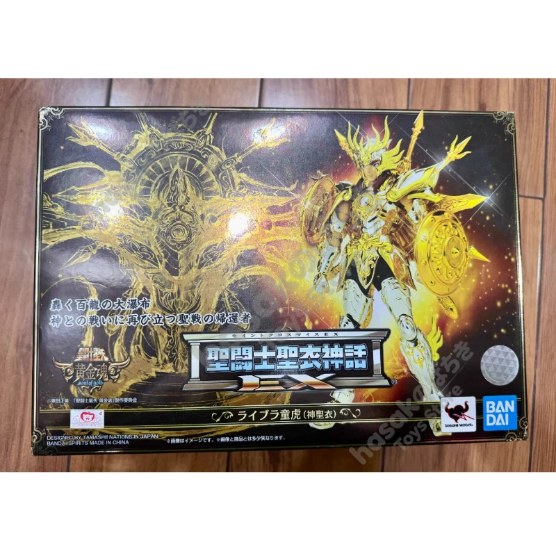 In Stock BANDAI Holy Cloth Myth EX Libra Douko Divine Cloth Saint Seiya Golden Soul Anime Character Model Toy Gift Collection - view 2