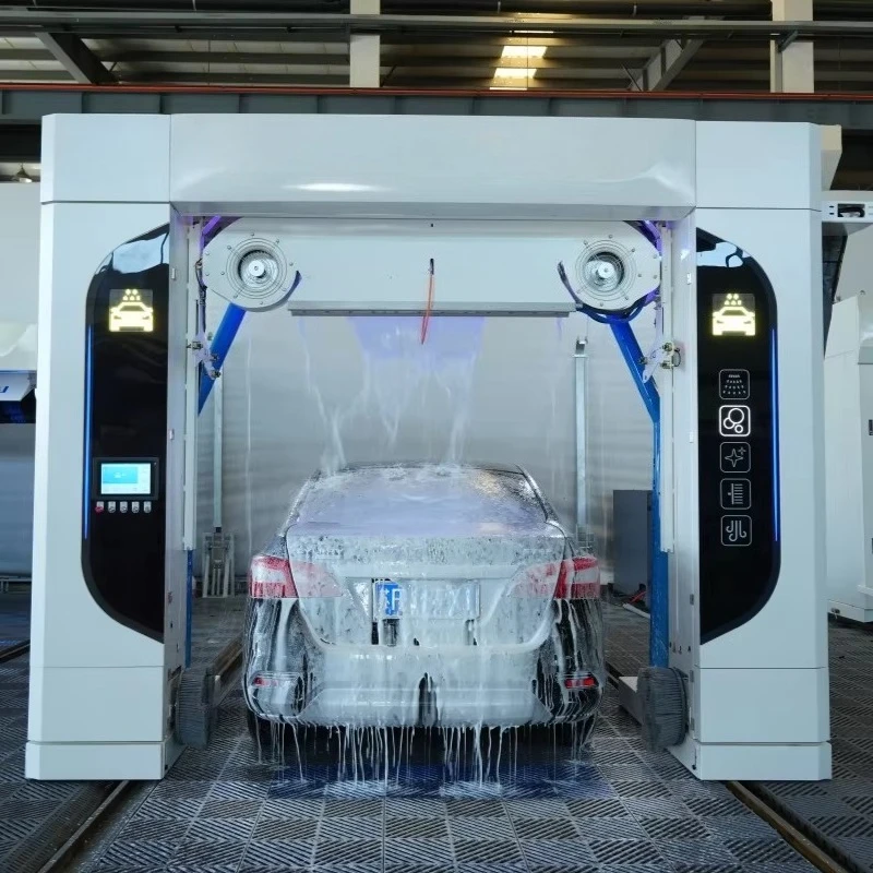 Premium 360 Automatic Car Wash Equipment Featuring Smart 360 Degree Rotating Arm Touchless Car Wash Machine Factory Price