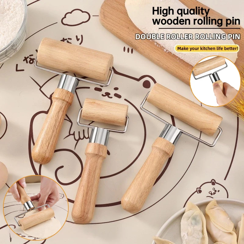 1PCNew Wooden Pastry Dough Roller Easy To Use Smooth Baking Roller For Rolling Out Even Crusts/Pizza Crusts / Other Baking Tools
