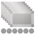 6Set Sliver Gray