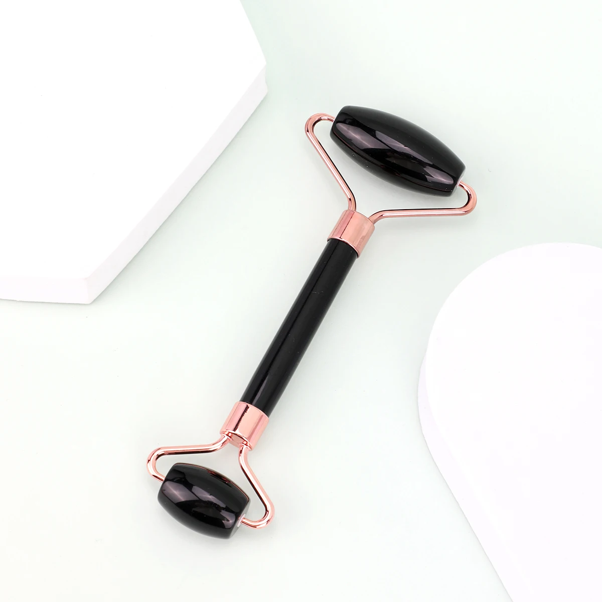 

1pc Jade Roller Facial Tool Obsidian Face Roller Massager Tool Facial Eye Back Portable Skin Care Body Massage Relaxing Tool