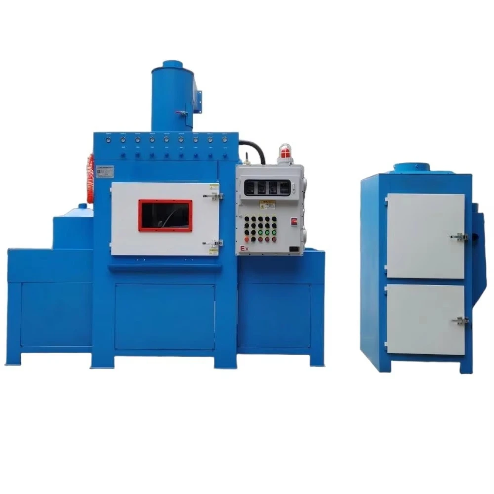 Industrial Automatic Conveyor Belt Sandblasting Machine with Engine & Motor High Productivity Surface Cleaning System