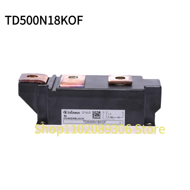 

New power thyristor module td500n18kof full series