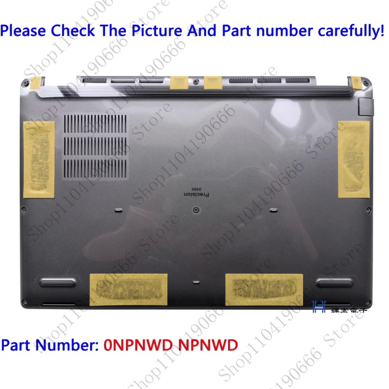

bd 0NPNWD NPNWD Новый для Dell Precision 3490 M3490 Нижняя крышка D Нижняя часть корпуса.
