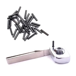 100Pcs Car Key Blade Fixing Bolt Car Key Embryo Latch Remote Key Latch