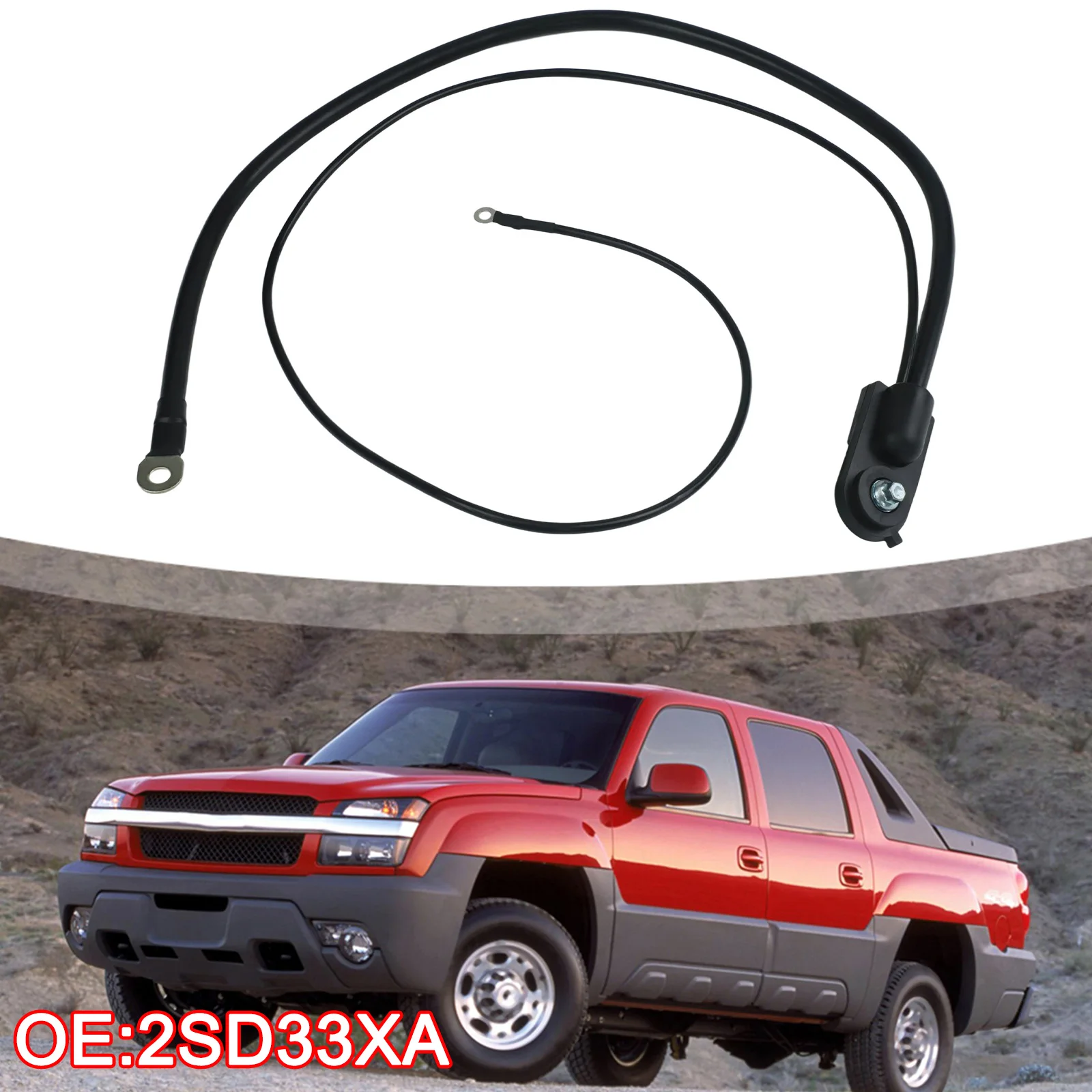 

Battery Connection Solution AC Battery Cable 2SD33XA for Reliable Use in Vehicles Including For Chevys and For Yukons