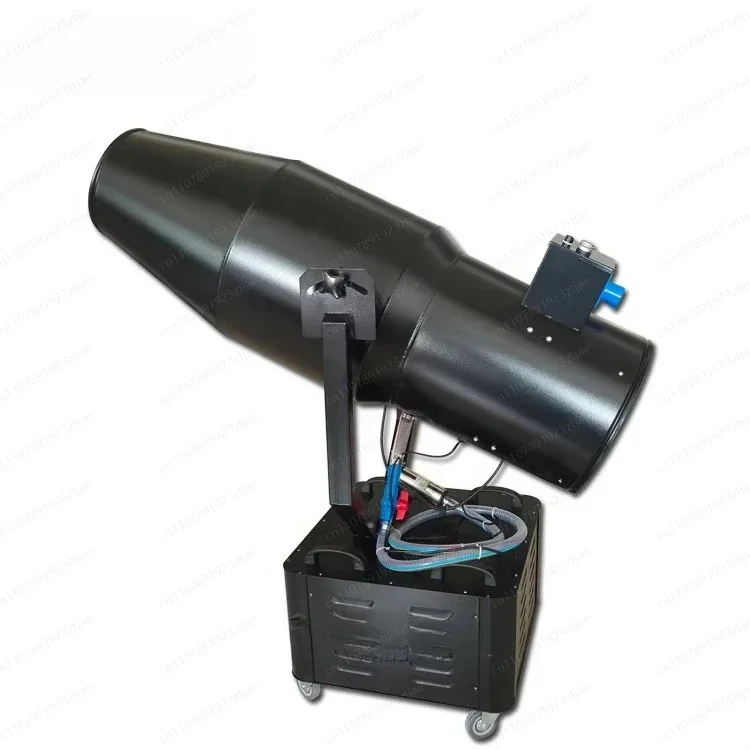 Foam Party Cannon with Built-in Swing Motor, Large Driver Foam Machine & Color Additive for Outdoor Stage, Pool Event