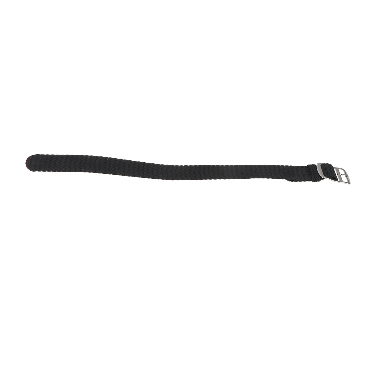 

Solid Color Nylon Band Durable Replacement Ergonomic Wristband Seamless Strong Metal Clasp Scratch-Free