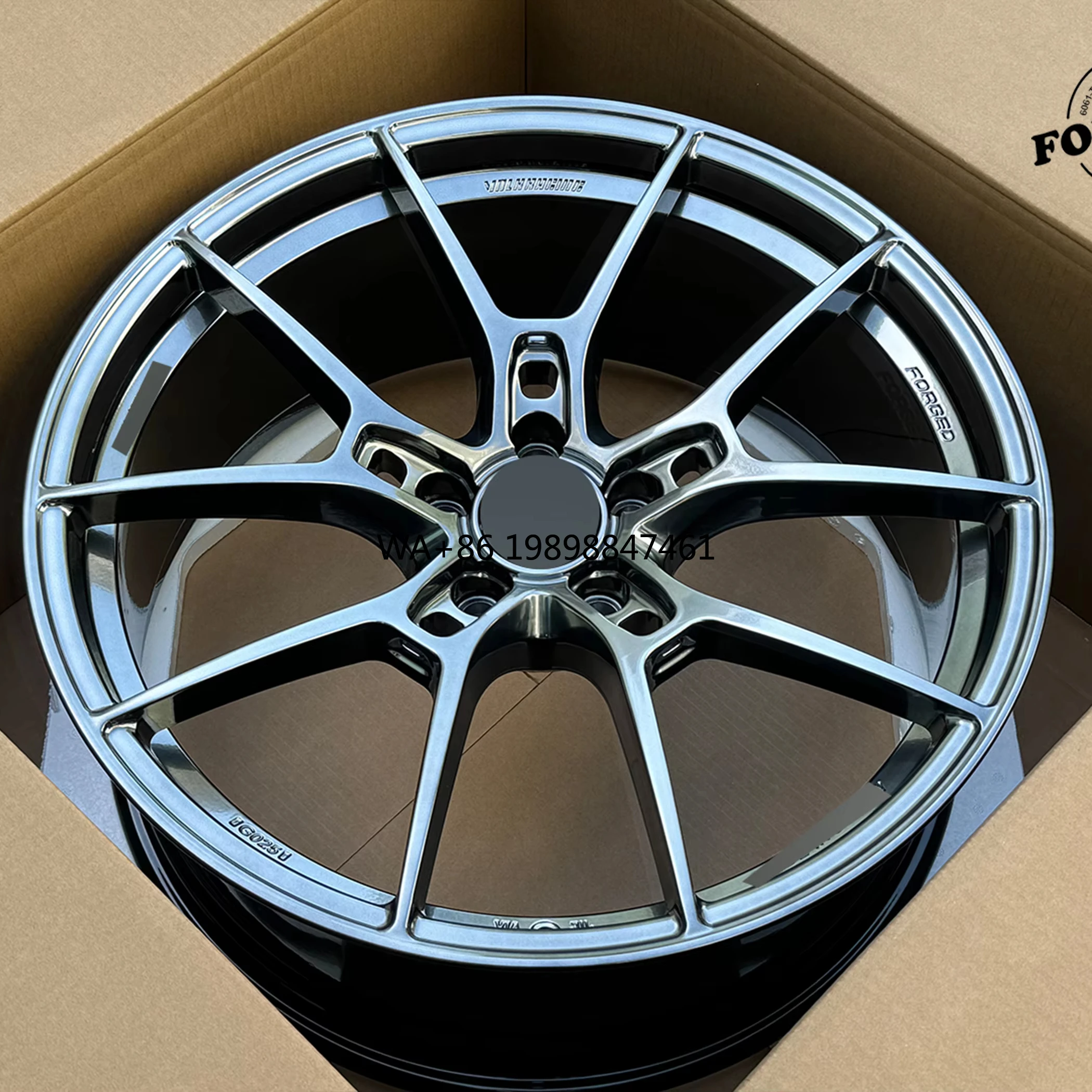 

Tailored RAYS-style Monoblock Forged Concave Dish Wheels 17-24 5x112 5x120 5x114.3 Passenger Car Rims 35mm Offset New Condition