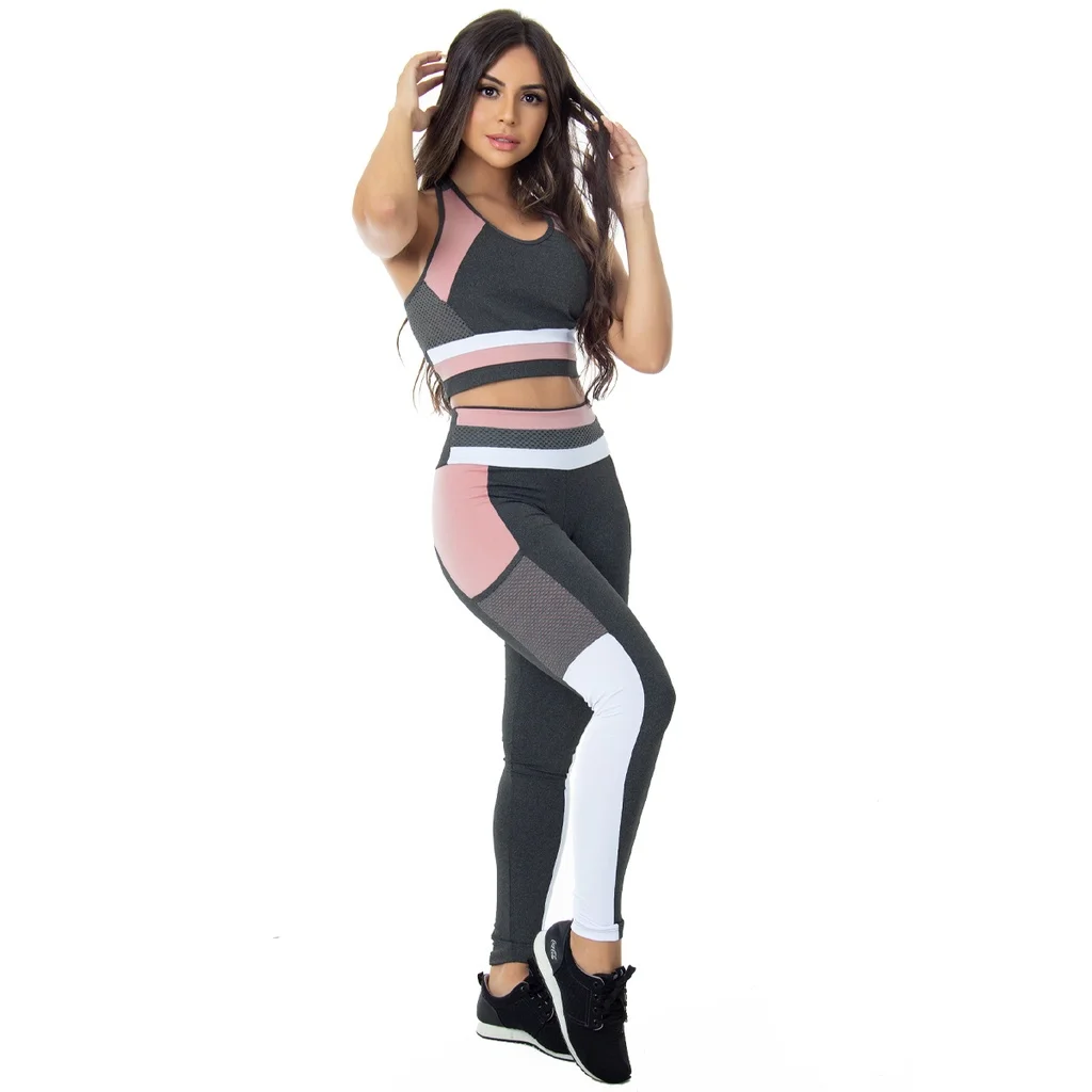 Women's Set With Pocket Suplex Essence Top With Legging