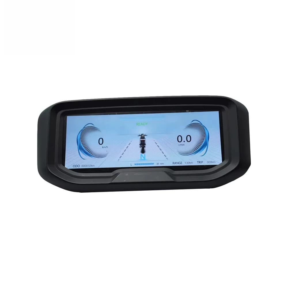 

Новый регулируемый TFT-спидометр SIAECOSYS SCJ6877-E 6,8 дюйма, DC12-150В, 0~299 км/ч для электросамокатов и мотоциклов