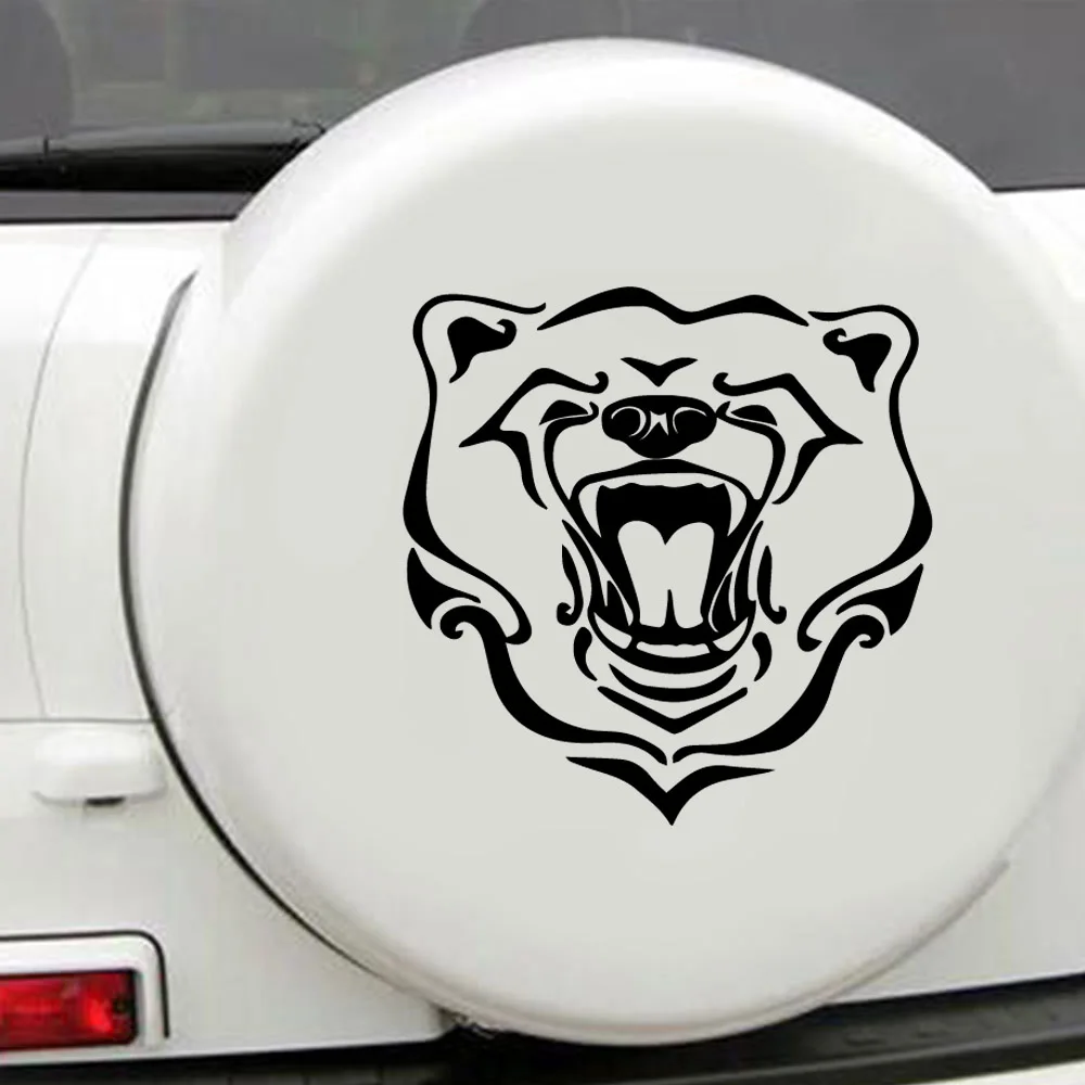 Colorful Bear Car Stickers Hood Tailgate Side Window Decal Sticker Decoration Sweet Auto Decorate