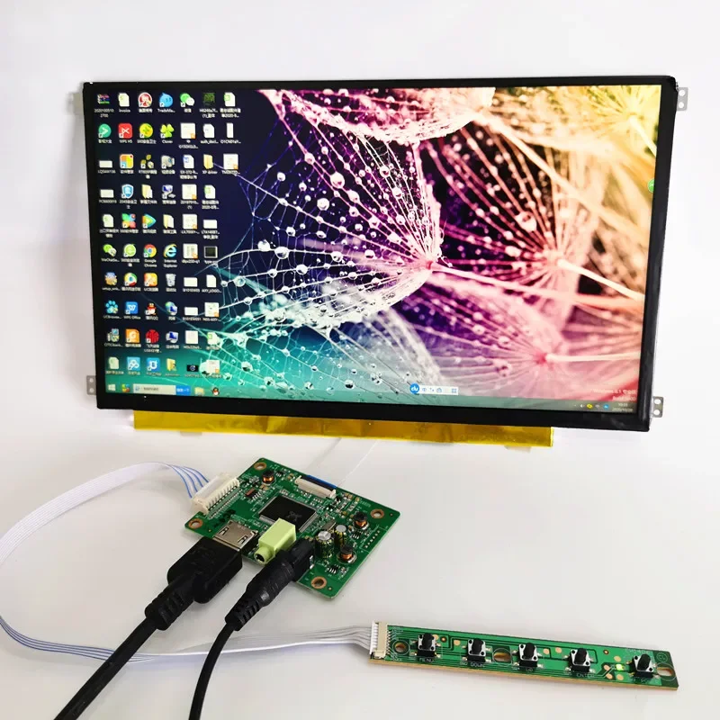 11.6 inch display capacitive touch module kit IPS HDMI-compatible LCD Car Module  10 point capacitive touch Raspberry Pi Module