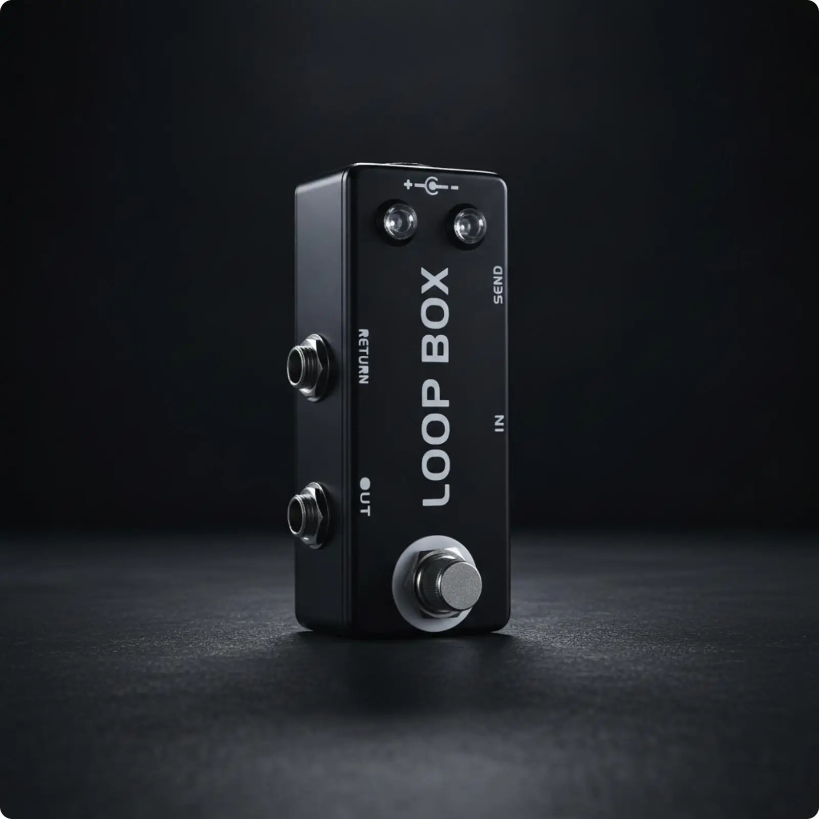 Guitar Loop Selector Pedal Compact Guitar Guitar Loop Selector True Straight-Through Routing Line Selector for Guitarists,