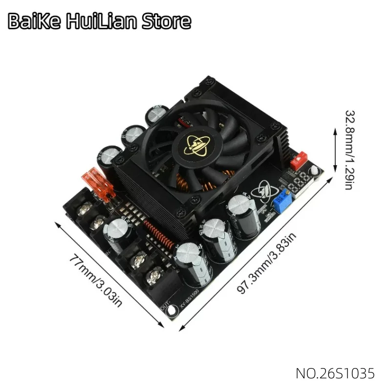 1pcs/lot 900W/1500W Continuously Adjustable Boost Module for Audio Amplifiers, 30A/50A, 1100W Power Supply