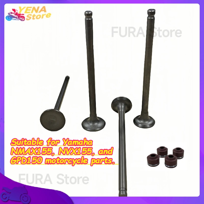 

Сальник клапана мотоцикла, подходит для деталей мотоцикла Yamaha NMAX155, NVX155 и GPD150.