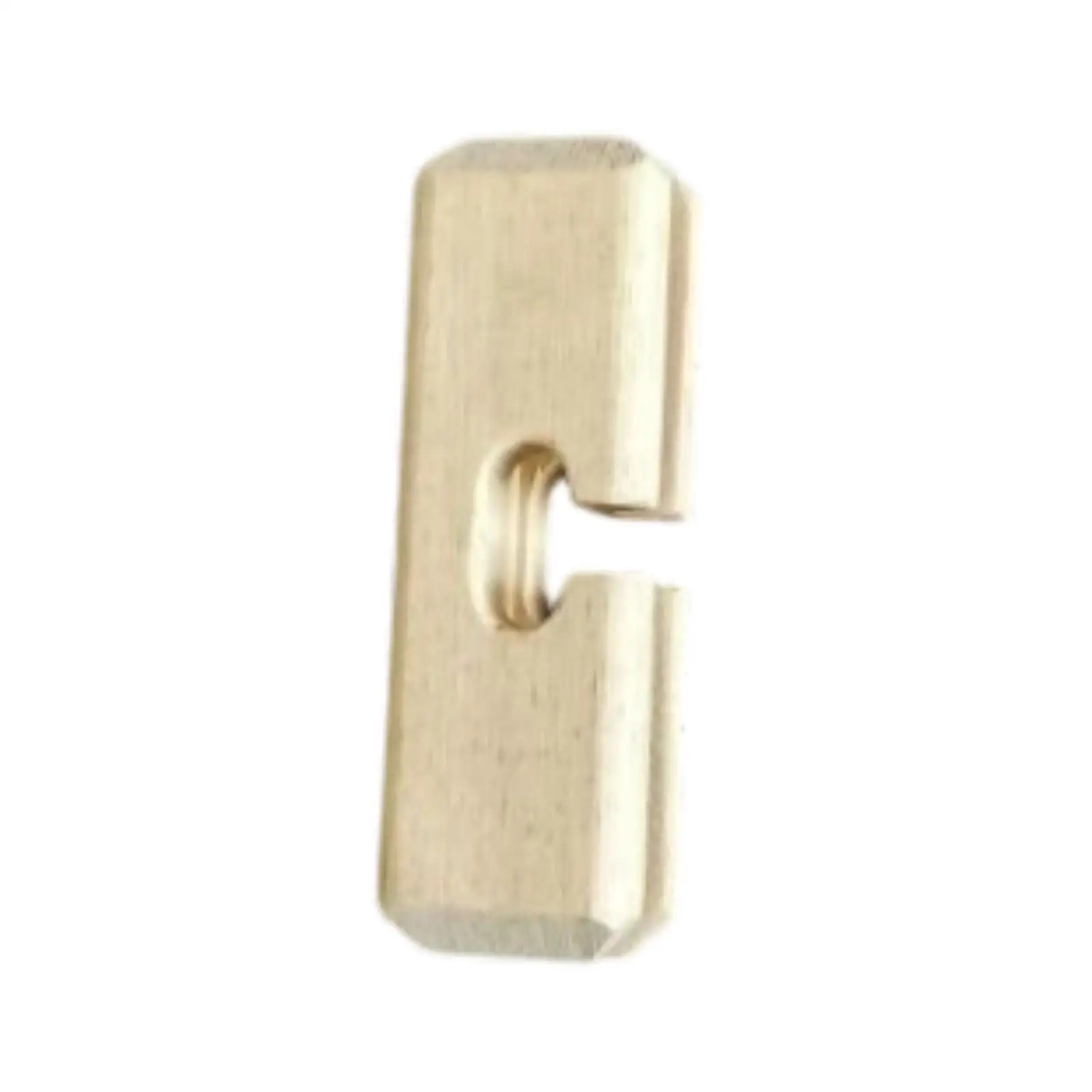 Cord Adjuster for Pendant Lights Cable Management Accessory, Decoration, Shorten Lamp Cords Easily, Wood Cord Lock Hook