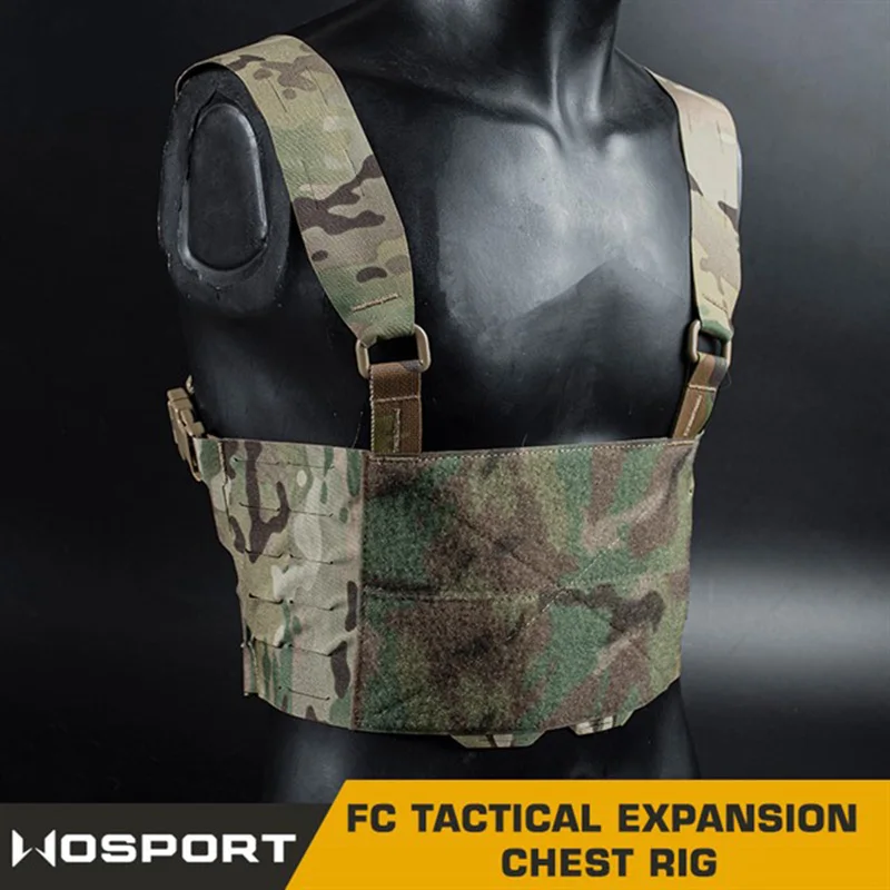 Tactical FCPC Chest Rig Mini Harness Ferro Style Tactical Expansion Chest Rig Airsoft Accessories