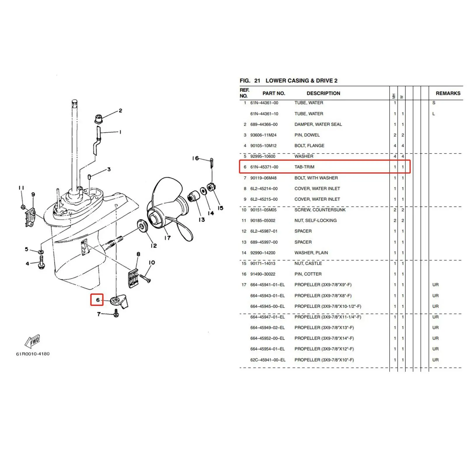 trim-tab-61n-45371-00-para-motor-de-popa-yamaha-2t-25hp-30hp
