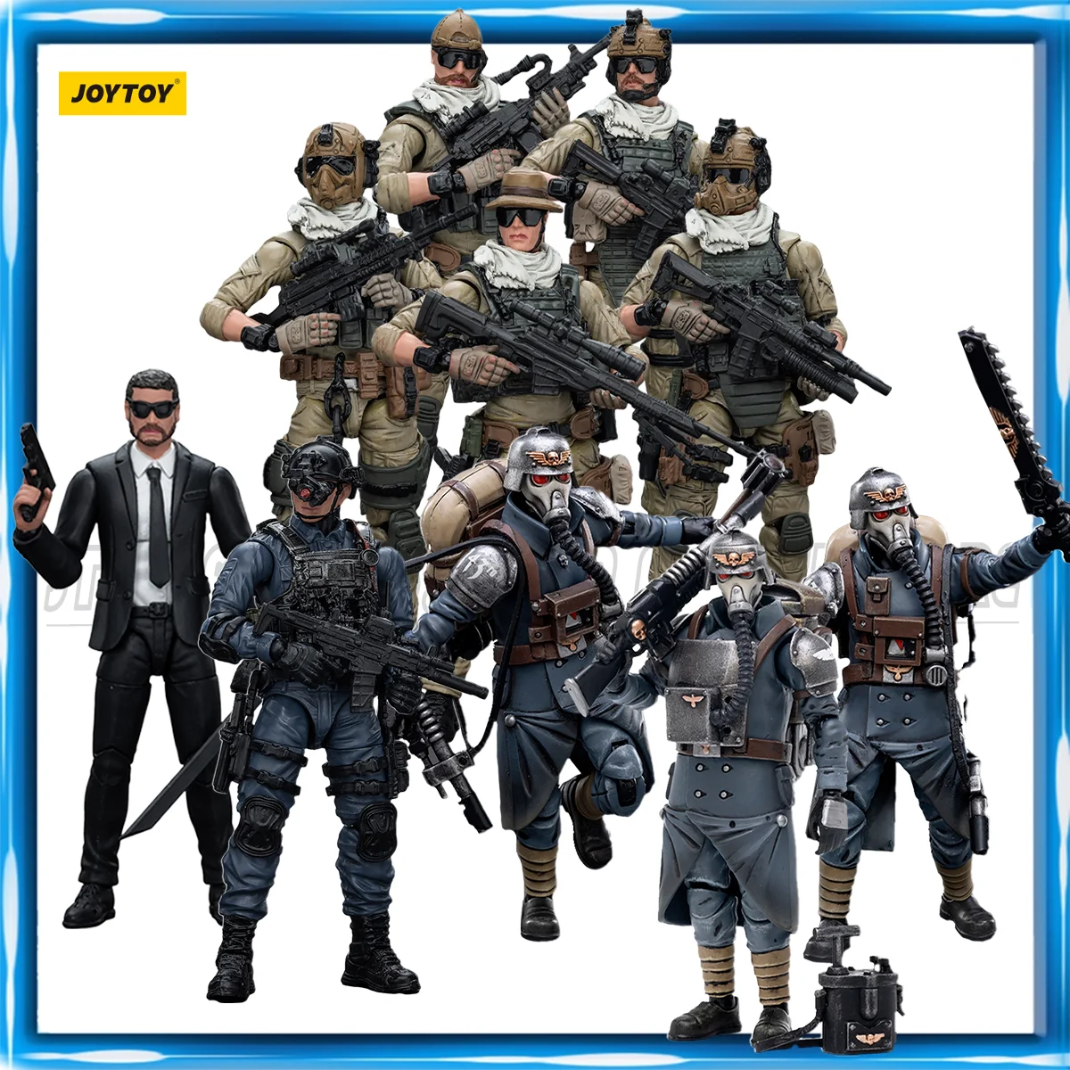 [Pre Sale] JOYTOY 1/18 Military Action Figure Death Korps of Krieg Delta Assault Squad Army Builder Promotion Collection Model