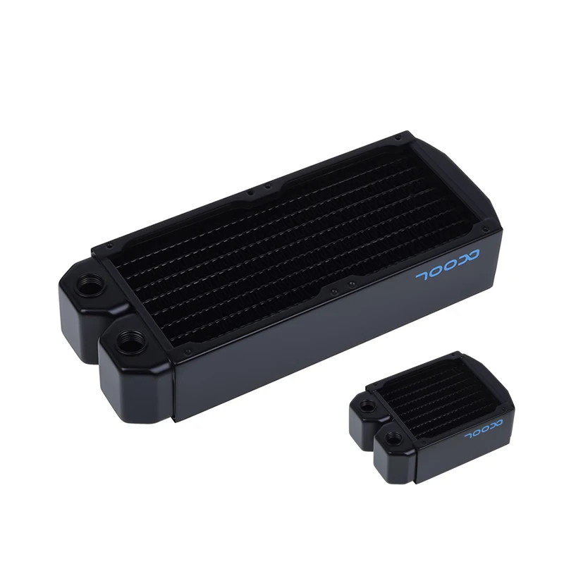 alphacool nexxxos xt45 92 mm 92x2 mm radiador de cobre completo 45 mm espessura pequeno computador case hestsink 01