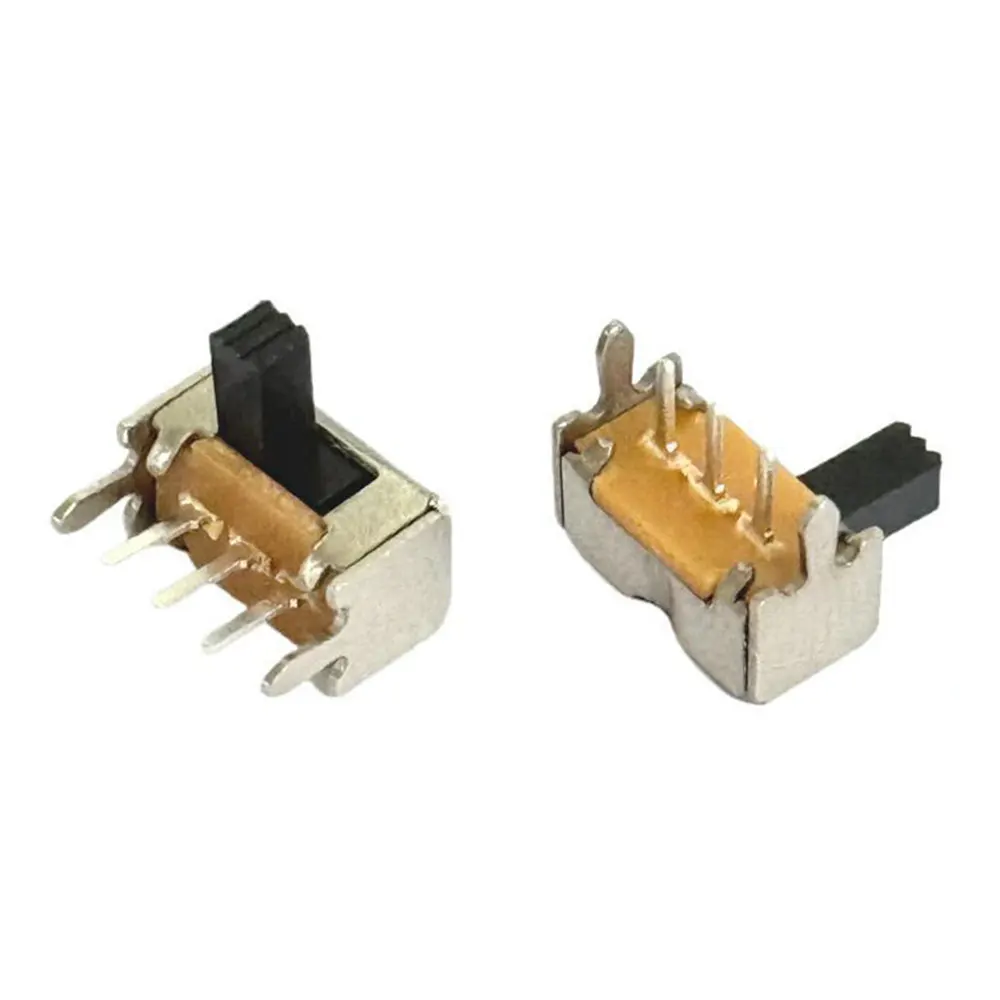 10-50Pcs SK12D07 Toggle switch 3Pin PCB 2 Position 1P2T SPDT SK12D07VG4 Handle height 4mm Miniature Slide Switch Side Knob
