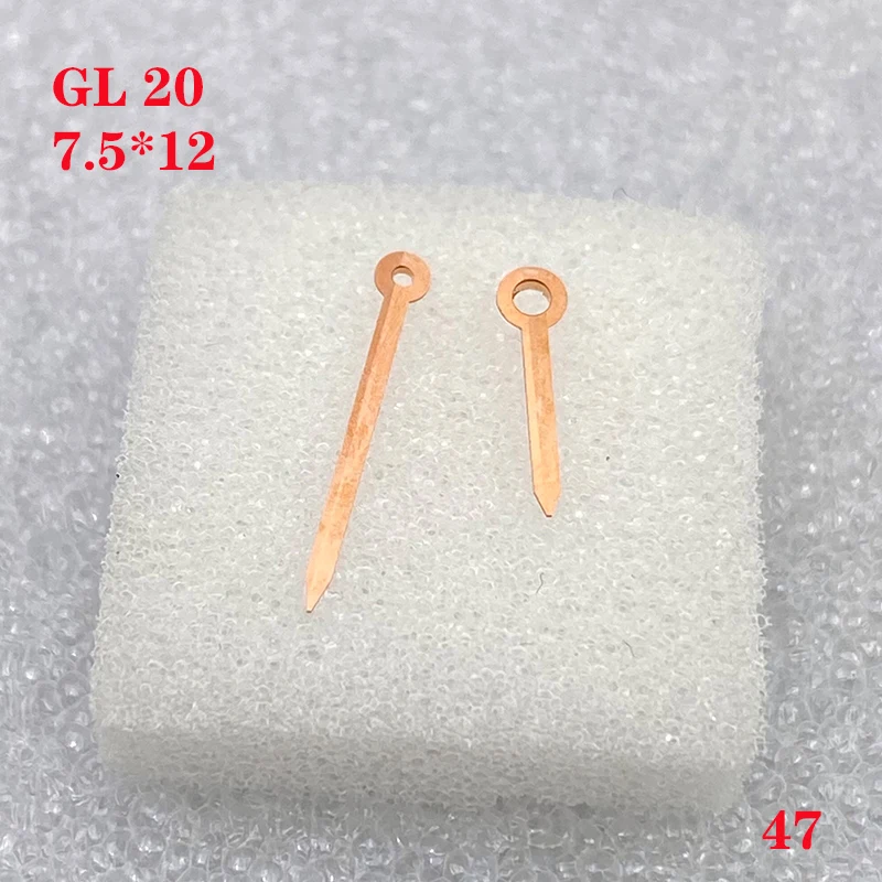 ساعة إكسسوارات ساعة يد 2 ابرة ل GL 20 حركة مقاس 7.5 مللي متر * 12.0 مللي متر فضي أو ذهبي No.047