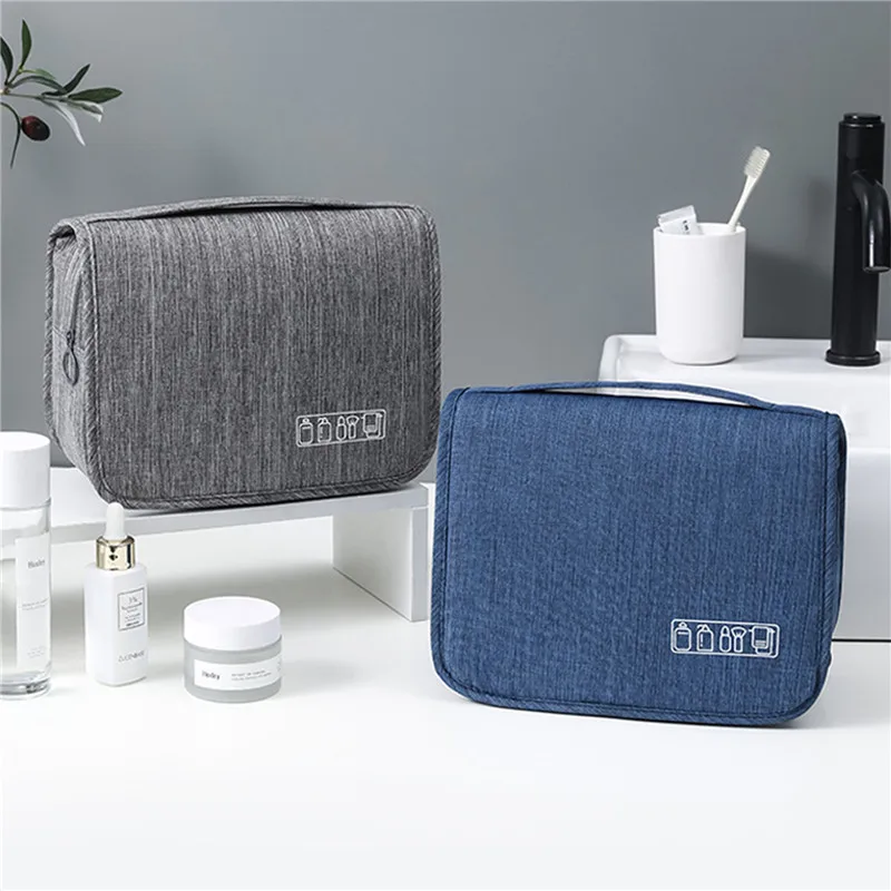 Hanging Travel Big Cosmetic Toiletry Bag Women Men Necessary Make Up Beauty Vanity Cases Organizer Accessory Storage Wash Pouch